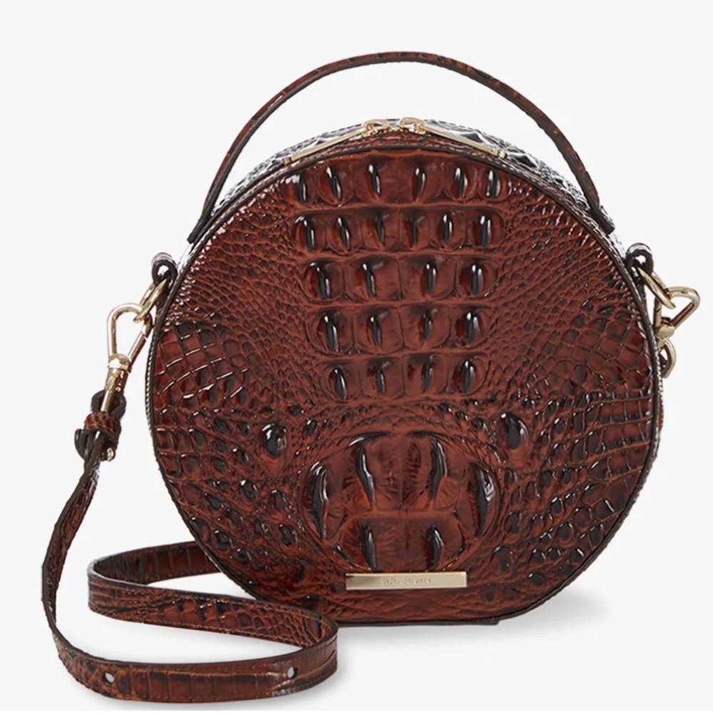 Brahmin - Lane Crossbody Bag - Pecan Melbourne